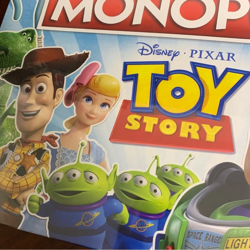 NWT Hasbro Disney Pixar Toy Story Monopoly Game